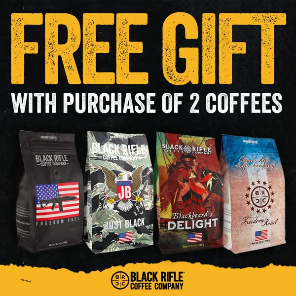 Black Rifle Coffee Company image ad, ran 485 days