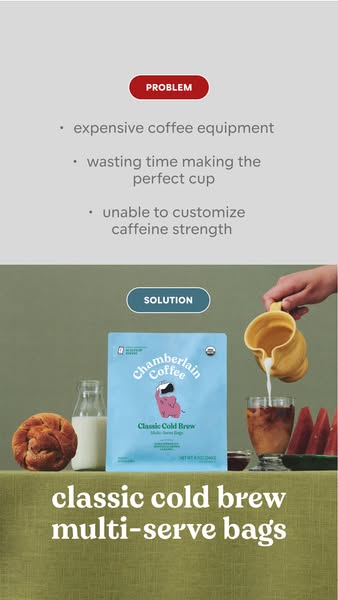 Chamberlain Coffee image ad, running 546 days