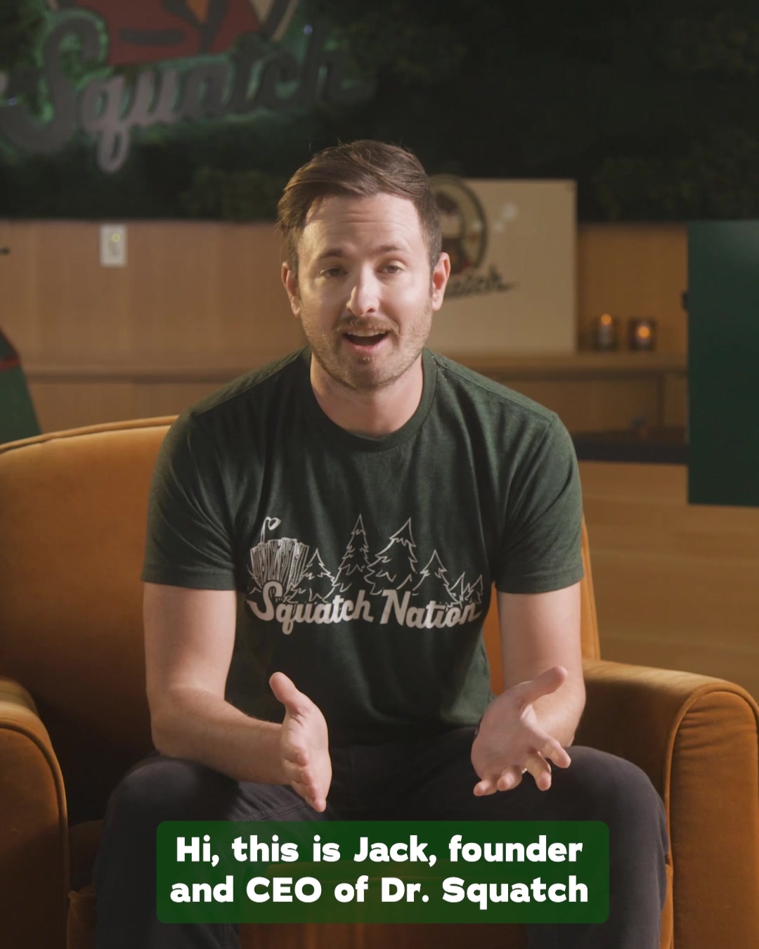 Dr. Squatch video ad, running 976 days